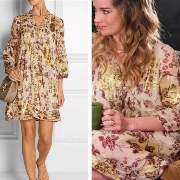 ASO Alexis Rose Schitts Creek - DVF “Layla” Dress - Picture 1 of 4